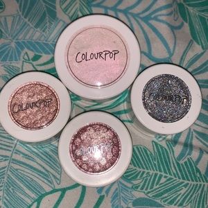 Colourpop super shock eyeshadow and highlighter